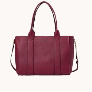 POPPY & PEONIES MULTITASKER IN CHESTNUT - NEW - COMES EMPTY